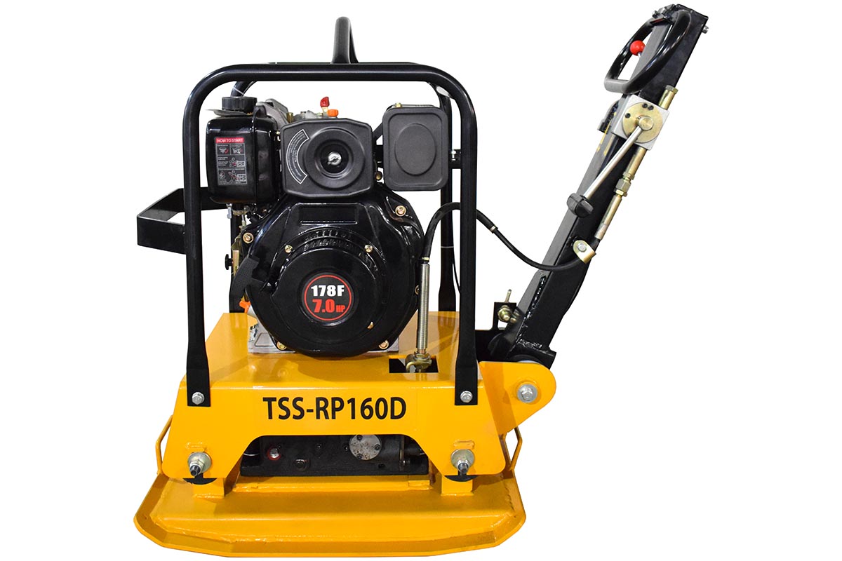 Виброплита TSS-RP160D (колесный комплект)